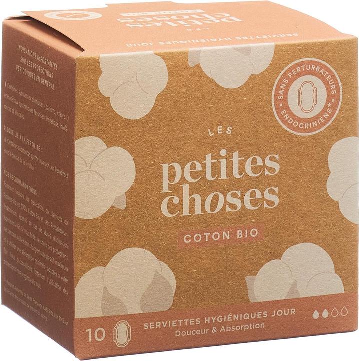 Immagine prodotto Les Petites Choses tovaglioli igienici jour coton bio (10 x, Assorbenti igienici)