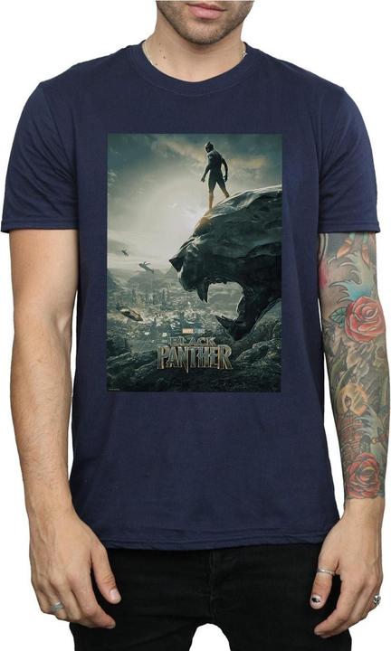Produktbild Black Panther Poster TShirt (XL)