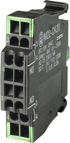 Image du produit Eaton 2 N.O. BLOC DE CONTACT 22.5 MM