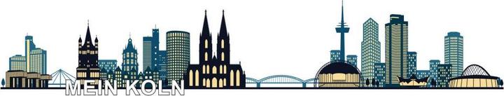 Produktbild Trenddeko Skyline Mein Köln 02 (260 x 50 cm)