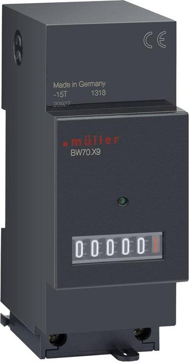 Actual product image Festartikel Müller Müller BW 70.29 230V 50-60Hz Operating hours counter Roller counter