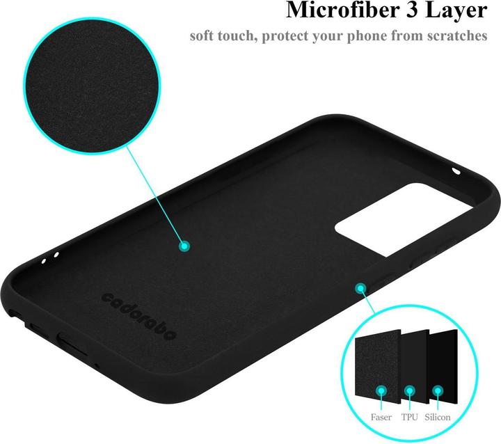 Actual product image Cadorabo TPU Liquid Silicone Case Cover (Samsung Galaxy Note 20 Ultra)