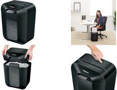Actual product image Fellowes Powershred LX41 P-4 document shredder, 8 pages (Particle cut)