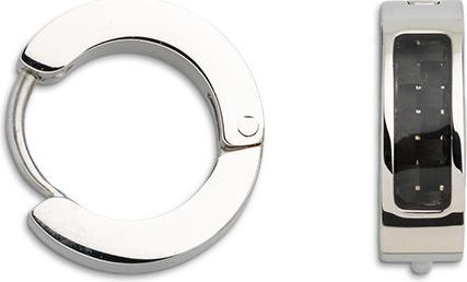 Produktbild Xenox Basic in Steel Creolen (Edelstahl, Karbon)