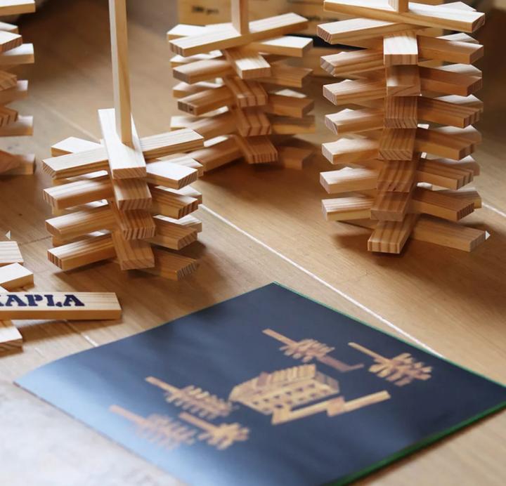 Actual product image Kapla Book 3 green (Multilingual)