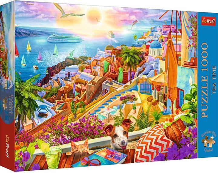 Immagine prodotto Trefl Ora del tè:Visita Santorini.10842 (1000 pezzi)