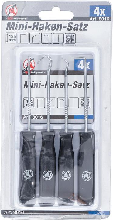 Produktbild BGS Mini-Haken-Satz 4-tlg.