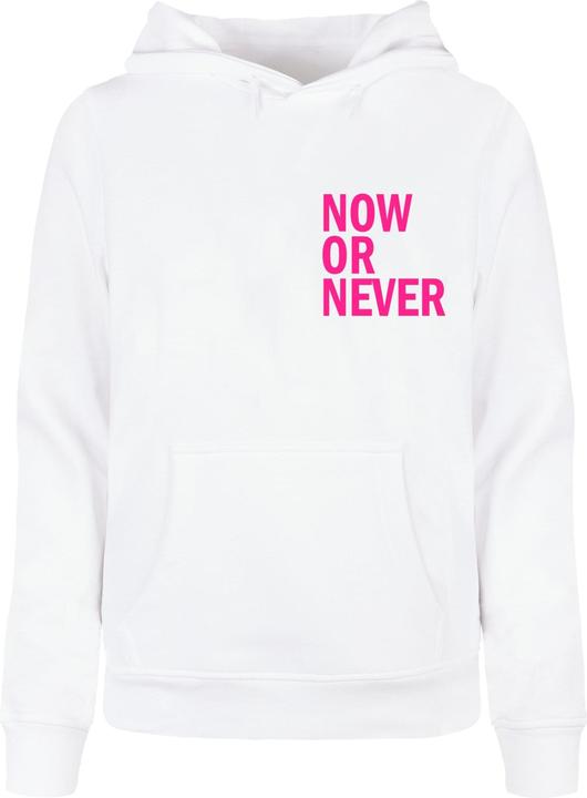 Actual product image Merchcode Ladies Now Or Never Basic Hoody - 113671 (XS)