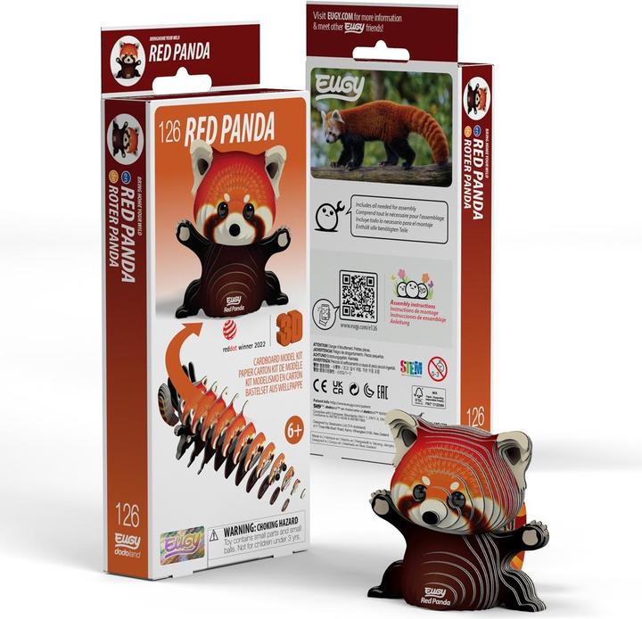 Immagine prodotto Carletto 3D Bastelset Roter Panda
