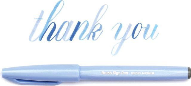 Produktbild Pentel Pinselstift Sign Pen Brush (vergissmeinnicht, 1 x)