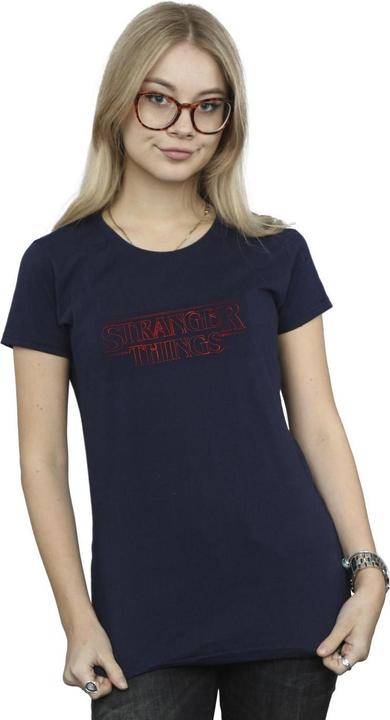 Produktbild Netflix Stranger Things Glow Logo TShirt (M)