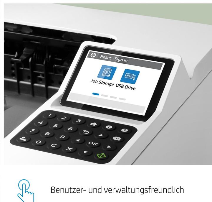 Produktbild HP LaserJet Enterprise M406dn (Laser, Schwarz-Weiss)