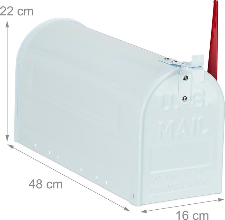 Produktbild Relaxdays US-Mailbox