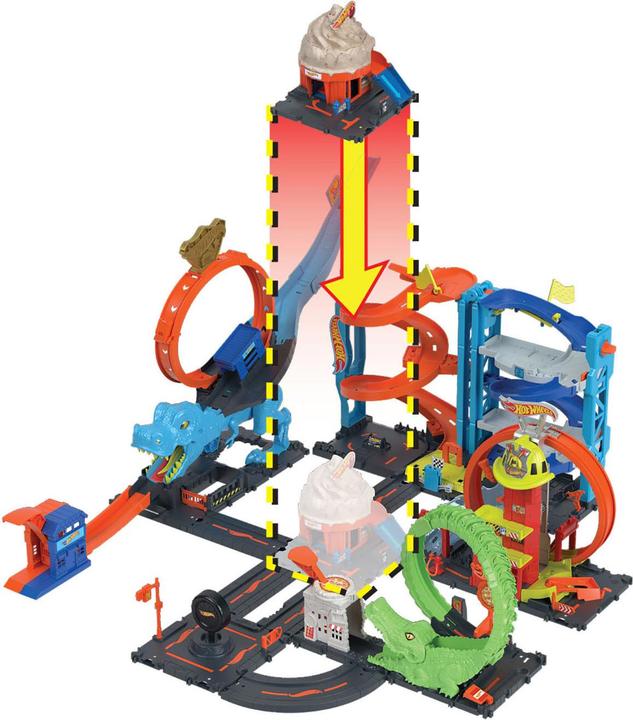 Immagine prodotto Hot Wheels Strudel di gelato alla città