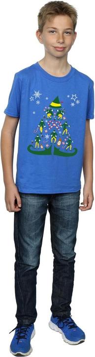 Actual product image Elf Boys Christmas Tree T-Shirt (152, 158)