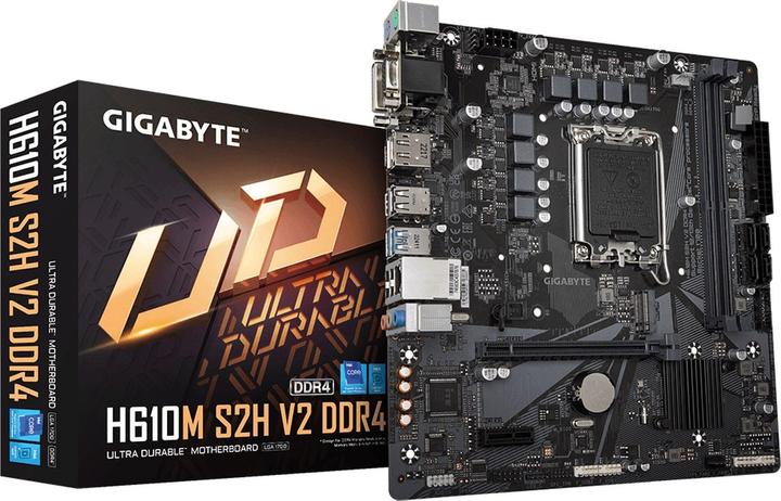 Immagine prodotto Gigabyte H610M S2H V2 (LGA 1700, Intel H610 Express, mATX)