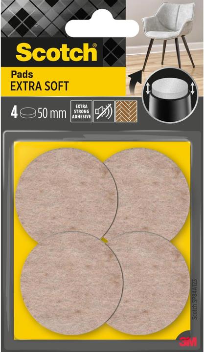 Produktbild Scotch Extra weiche Filzgleiter (Filzgleiter, 4 Stück)