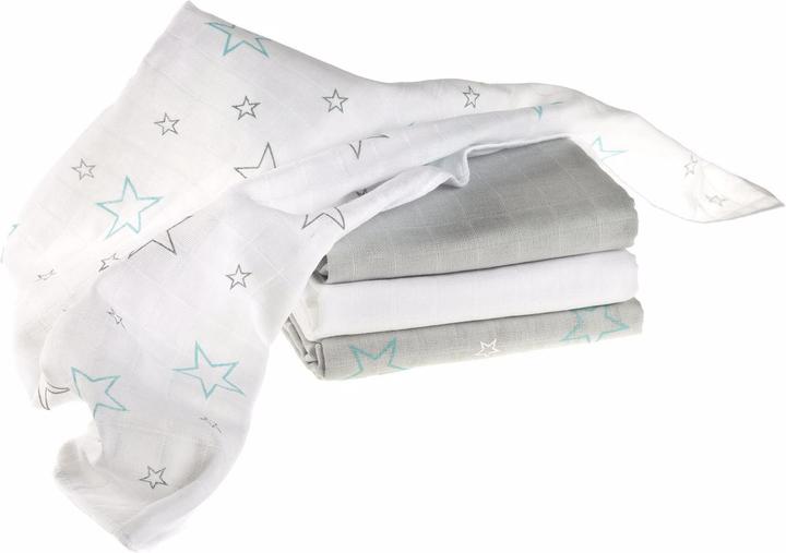 Produktbild Makian Mulltuch Sterne (70 cm, 70 cm)