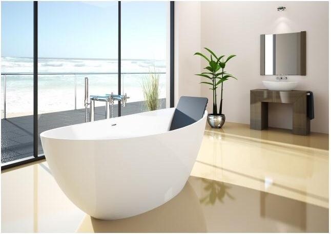 Produktbild Hoesch Badewanne NAMUR 1700x750x450mm freistehend we (265 l, 170 cm, 75 cm)