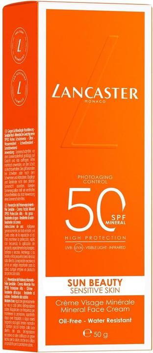 Immagine prodotto Lancaster Sun Beauty Mineral Face Crème Sun Protection Factor 50 (Crema solare viso, SPF 50, 50 ml)