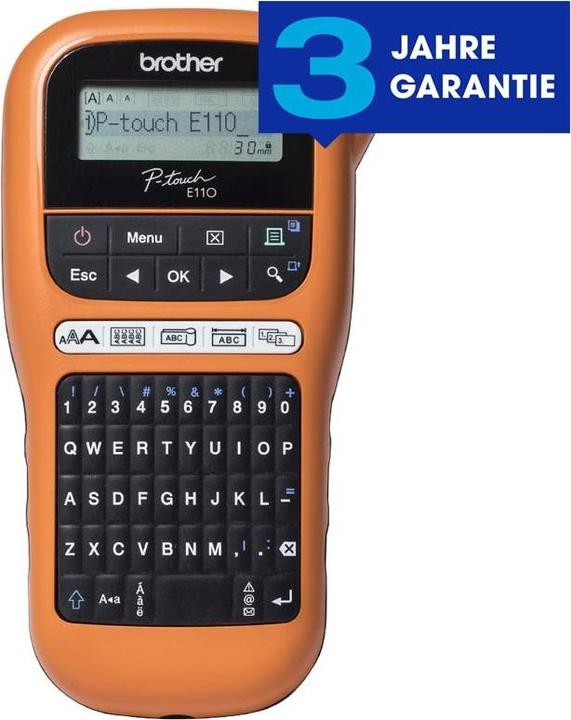 Actual product image Brother PT-E110VP
