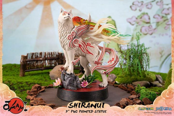 Actual product image First 4 Figures Okami PVC Statue Shiranui (Standard Pose)
