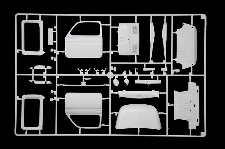 Actual product image Italeri Fiat 500F 1968