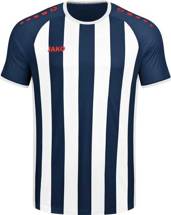 Bianco, Rosso fluorescente, Blu Navy