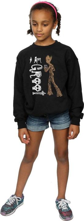Produktbild Universal Textiles I Am Teenage Groot Sweatshirt Mädchen (140, 146)