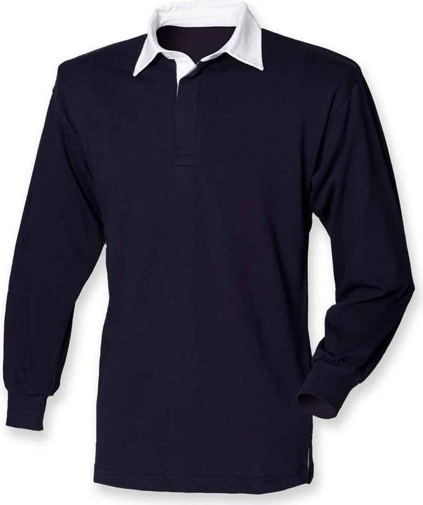 Front Row Klassisches langärmeliges Rugby Shirt