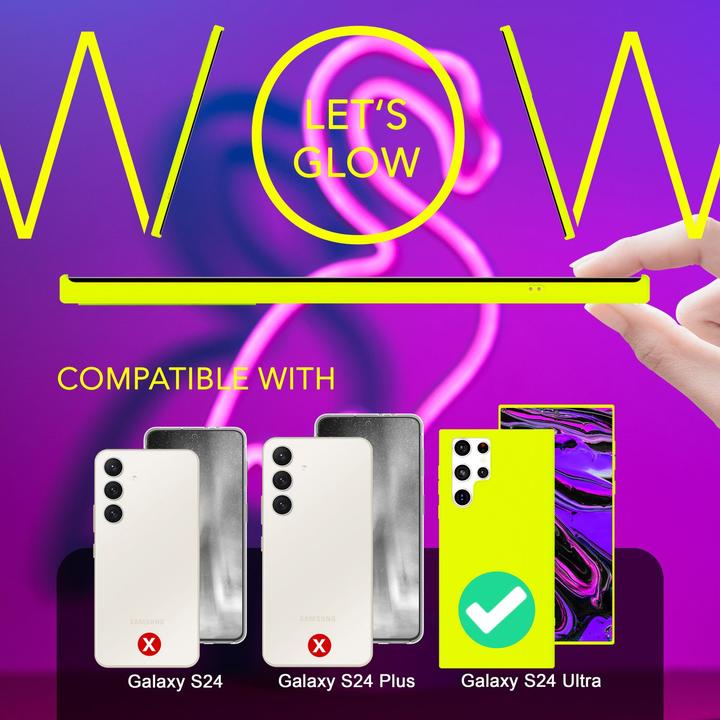 Image du produit Nalia Neon Silicone Cover (Samsung Galaxy S24 Ultra)