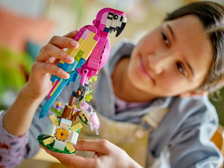 Immagine prodotto LEGO Pappagallo esotico rosa (31144, LEGO Creator 3-in-1)