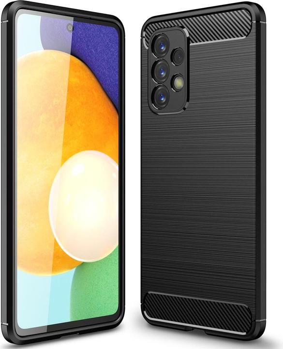 Actual product image Nalia Carbon look silicone shell (Samsung Galaxy A33)