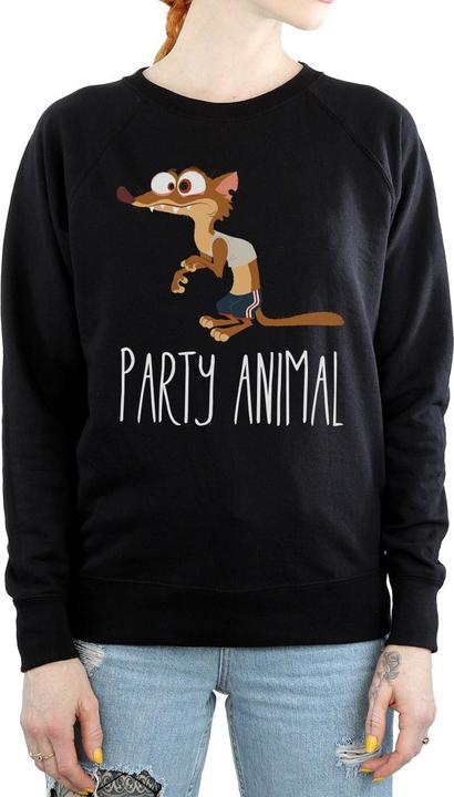 Actual product image Disney Womens/Ladies Zootropolis Party Animal Sweatshirt (L)