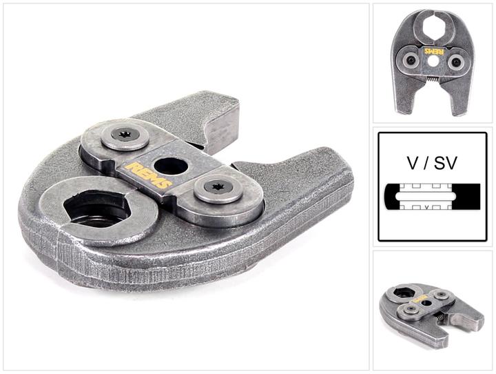Produktbild Rems Presstang Mini V 22 - t/Nirosan, Viega, Frabo m.m. (115 mm)