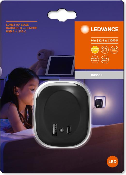 Produktbild Ledvance Lunetta Edge USB A&C