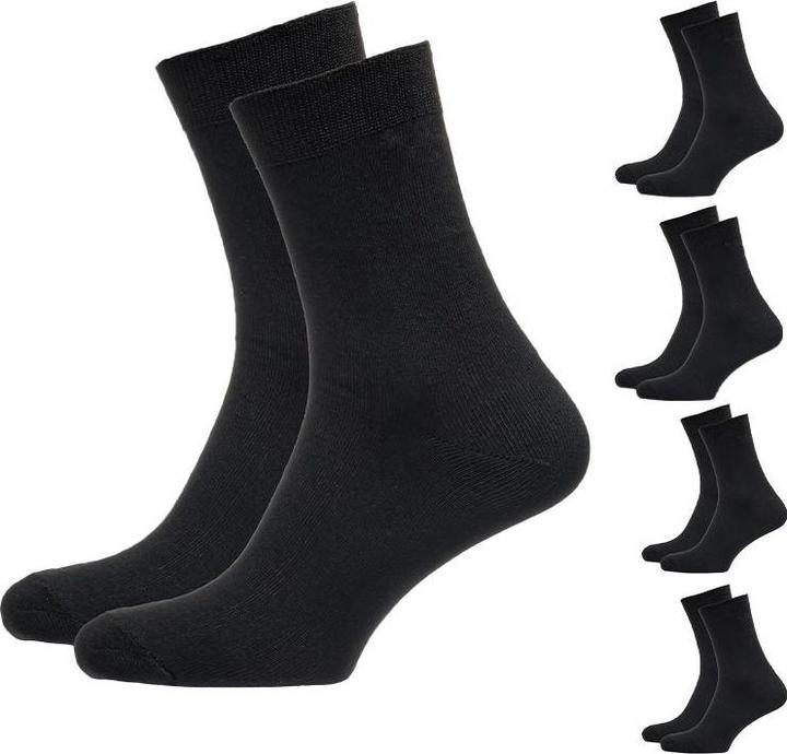 Produktbild Cocaine Socks Komfort 35/38, Schwarz (ohne Gummibund) – Damensocken (10er Pack, 39 - 42)