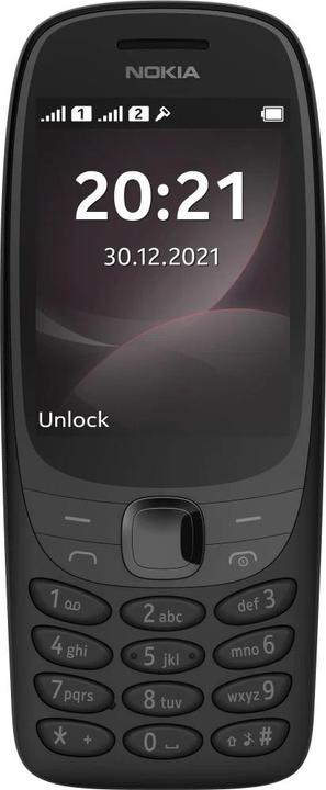 Produktbild Nokia 6310 (0.01 GB, Schwarz, 2.80", Dual SIM, 0.30 Mpx, 2G)
