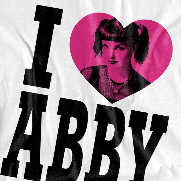 Actual product image Ncis Mens I Heart Abby T-Shirt (M)