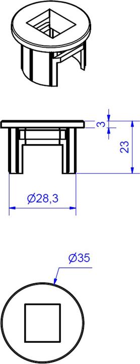Immagine prodotto Bachmann MINI PIX - Adattatore per moduli - Nero (Accessori per cavi)