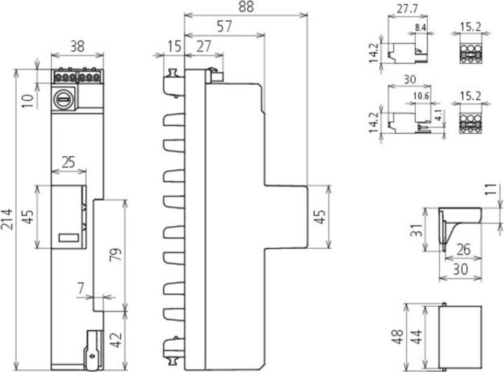 Produktbild Dehn DEHNshield ZP Basic DSH ZP 909440 B2 SG TNS 255 Kombiableiter Typ1+2