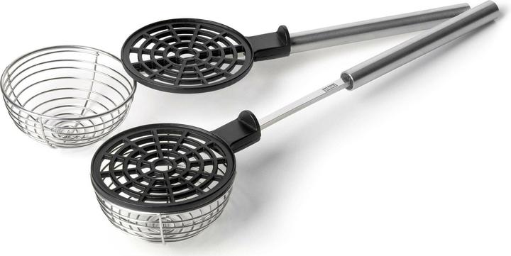 Stöckli Fonduesieb mit Deckel (x2)