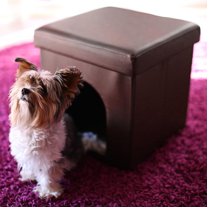 Immagine prodotto Relaxdays Cuccia per cani e gatti pouf sgabello