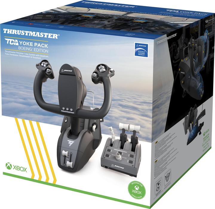 Image du produit Thrustmaster TCA Yoke Pack édition Boeing (PC, Xbox Series X, Xbox One X, Xbox One S, Xbox Series S)