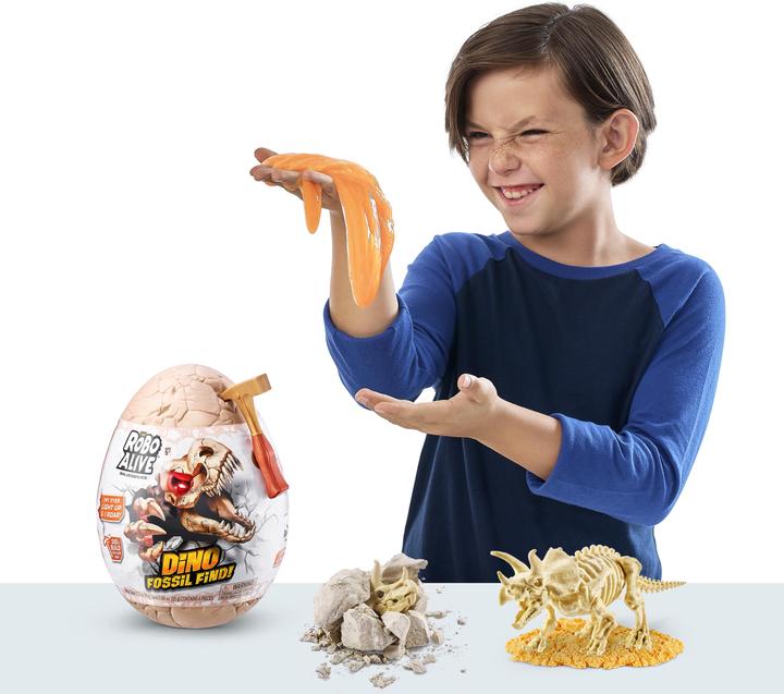 Actual product image Magni Robo Alive Dino Fossil Find Series 1