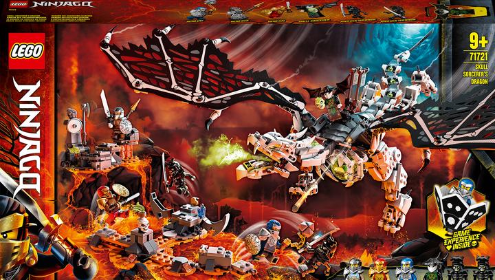 Immagine prodotto LEGO Drago dello Stregone Teschio (71721, LEGO Ninjago)