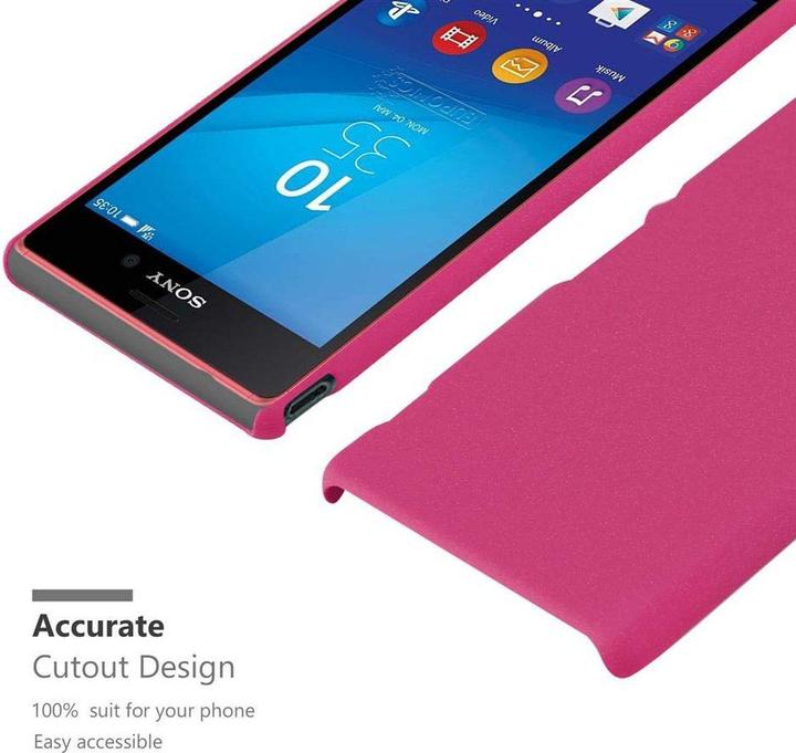 Image du produit Cadorabo Couverture rigide Frosty Cover (Sony Xperia M4 Aqua)