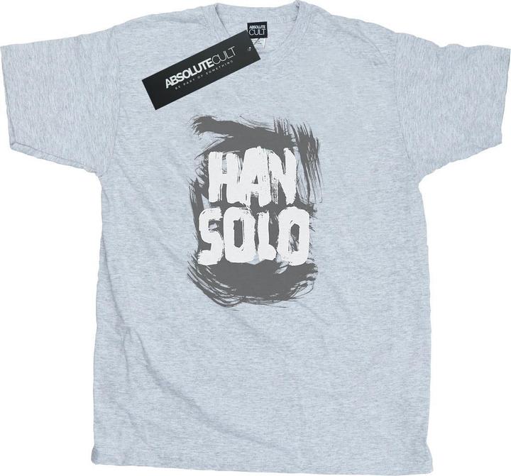 Immagine prodotto Star Wars Han Solo Text Maglietta Uomo (M)