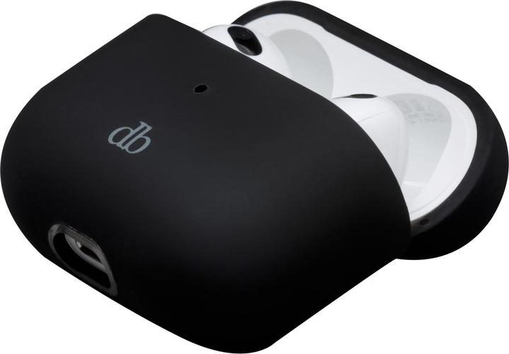 Actual product image dbramante1928 Costa Rica - AirPods (3rd gen.) Silicon case in recycled plastic - Night Black (Headphone bag)