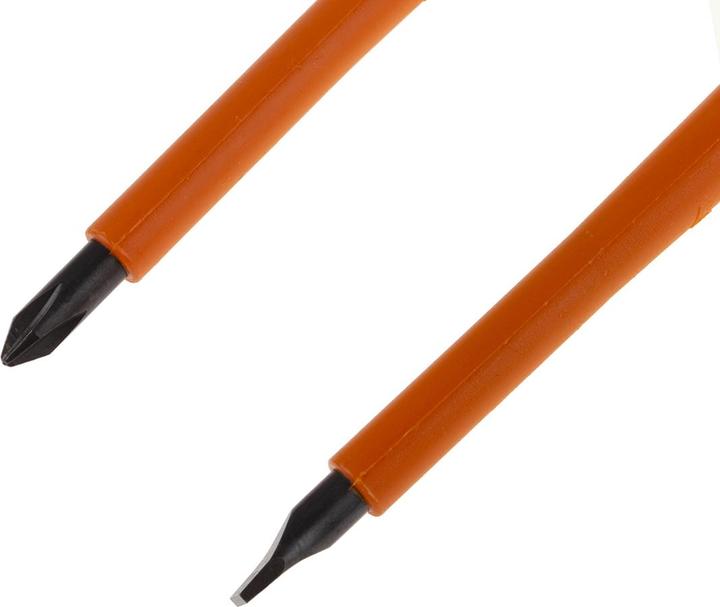 Actual product image Bahco Screwdriver set with 2-component handle for slotted, PH1 and PH2 Phillips screws, 3-6.5 m (Port)